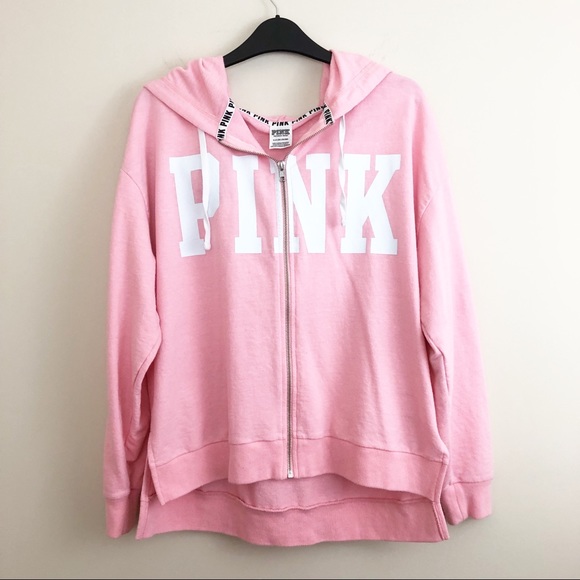 PINK Victoria's Secret Tops - PINK Victoria’s Secret Boyfriend Hoodie